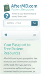 Mobile Screenshot of aftermd.com